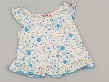 białe letnie sukienki hiszpanki: Blouse, 9-12 months, condition - Very good