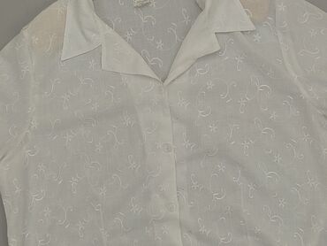 bawełniane białe bluzki: Shirt, 3XL (EU 46), condition - Perfect