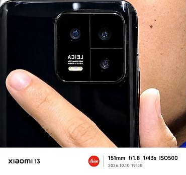 Мобильные телефоны: Xiaomi, 13, Б/у, 256 ГБ, цвет - Черный, 2 SIM — 1