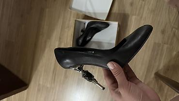 ботфорты: Туфли, 37, Christian Louboutin, Б/у, цвет - Красный — 8