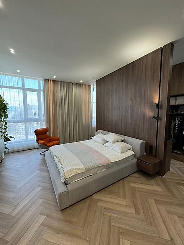 парковая: 4 комнаты, 170 м², Асанбай мкр Элитка, 12 этаж, Дизайнерский ремонт — 3