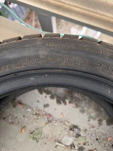 Шины: Зимняя шина Hankook 175/50 R15 75T - Бренд/модель: Hankook (зимняя — 2