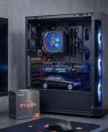deepcool ak620: Компьютер, ядер - 6, ОЗУ 16 ГБ, Игровой, Новый, AMD Ryzen 5, NVIDIA GeForce RTX 3080, HDD + SSD — 1