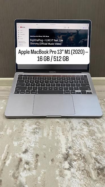 Для программирования, Б/у, Apple M1, ОЗУ, RAM: 16 ГБ