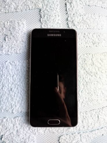 Samsung Galaxy A3 2016, rəng - Qara, Sensor, İki sim kartlı