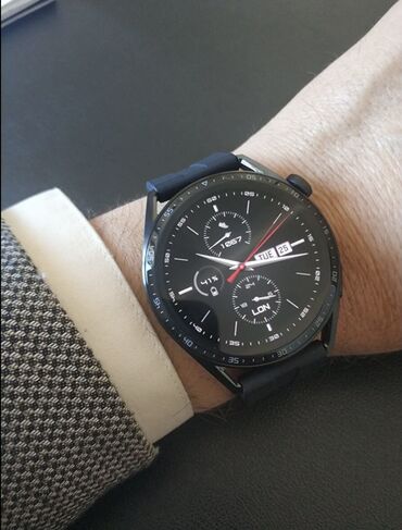 smart watch azerbaijan: Smart saat, Huawei, rəng - Qara