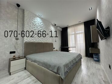 Uzunmüddətli kirayə mənzillər: Tam eshyali kupcali menzil Çox keyfiyyətli binada sahəsi 65kv. m olan — 5