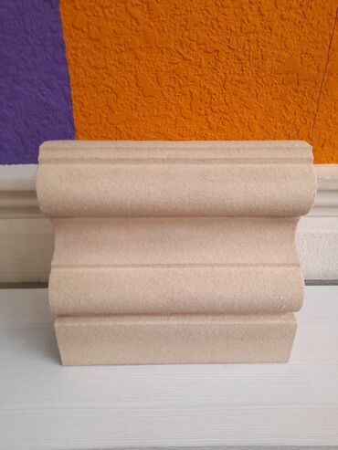 Digər bitirmə materialları: Fasad üçün dekorativ elementlər və hazır detallar - Material: sıxlığı — 82