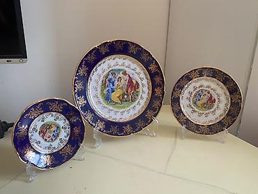 hesam qablar: TOOS Porcelain / Hesam Limoges servis dəsti - 2 ədəd porselen süfrə — 3