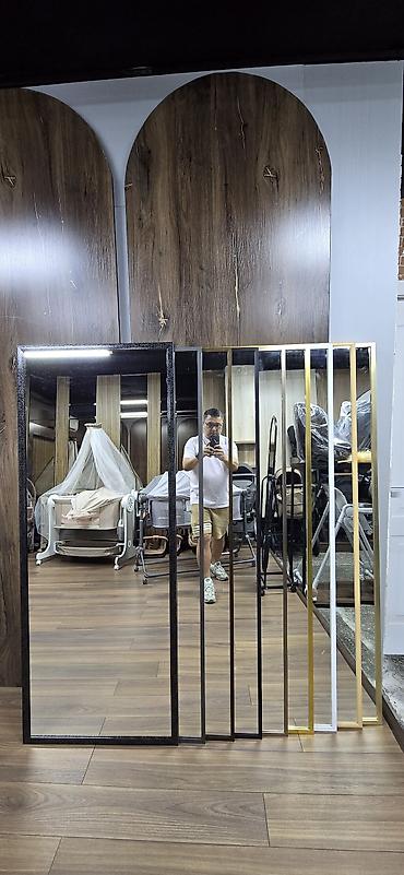 Декор и интерьер: Зеркало в ПВХ раме. Размер 170х70 см, в полный рост. В наличии. Также — 3