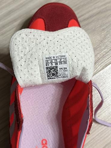 Кроссовки и спортивная обувь: Кроссовки, 38, Adidas, Новый, цвет - Красный, Бесплатная доставка — 9