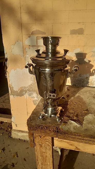 samovar satisi: 0727 Samavar satılır 130 manata ünvan kürdəxanı 3 litidən cox tutur — 1