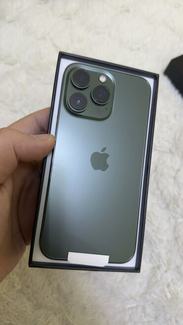 apple notebook цена: IPhone 13 Pro, Б/у, 256 ГБ, Alpine Green, Защитное стекло, Коробка, 77 %