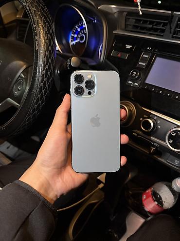 12 pro 512: IPhone 13 Pro Max, Б/у, 256 ГБ, Sierra Blue, 76 % — 3