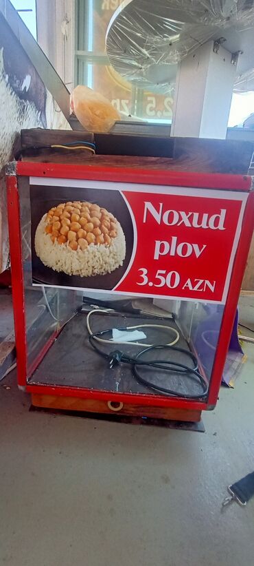 Hazır biznes: Salam noxud plov ( popkorn ) aparatı satilir. İstesen popkorn kimi de