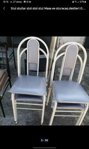 Restoran mebeli: Stullar Stullar Ofis stollari Viza stullar iso oturacaqlar Stol — 11