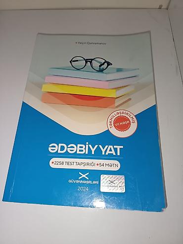 Testlər: Məhsul: “Ədəbiyyat YAT – Abituriyentlər üçün tapşırıqlar toplusu” — 1