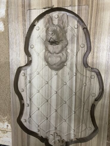 Панно: Резные панно из дерева - Материал: массив светлой породы (ясень/бук — 8