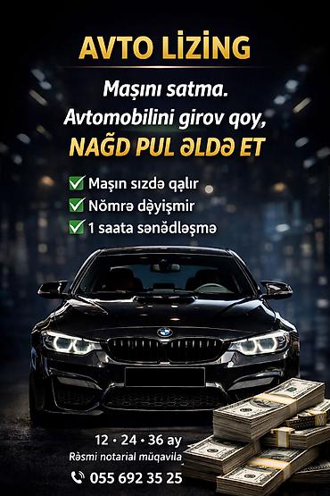 Xidmət: Avto Lizinq və lombard krediti Təsvir: - Avtomobilinizi lalafo.az -da Xidmət: Avto Lizinq və lombard krediti Təsvir: - Avtomobilinizi