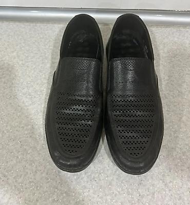 Mokasin və loferlər: Məhsul: Kişi mokasin ayaqqabısı - Rəng: Qara - Model: Slip-on — 1