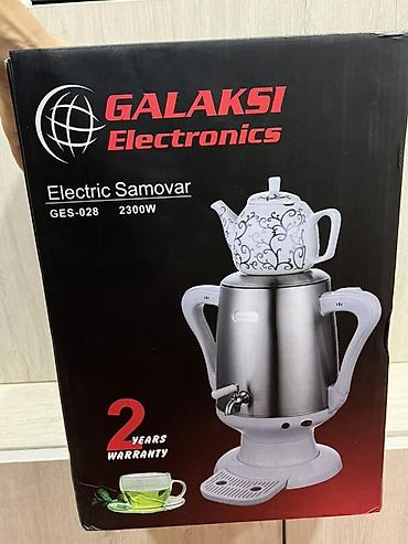 samdanlar: GALAKSI Electronics Electric Samovar GES-028 – 2300W - Paslanmayan — 1