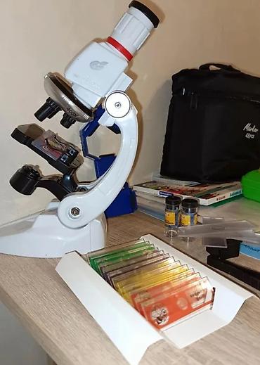 Игрушки: 🔬 Детский микроскоп с набором Микроскоп с подарочной коробкой и — 6