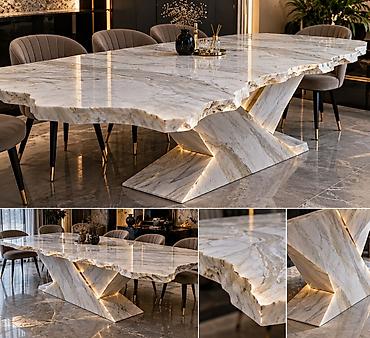 tebii daşlar: Premium təbii daşdan mətbəx və interyer həlləri - Material: Yüksək — 2