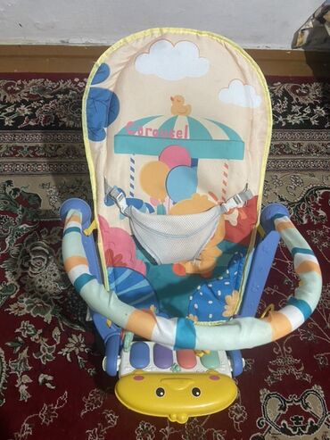 развивающий коврик цена: Детский шезлонг, Качалка, Пластик