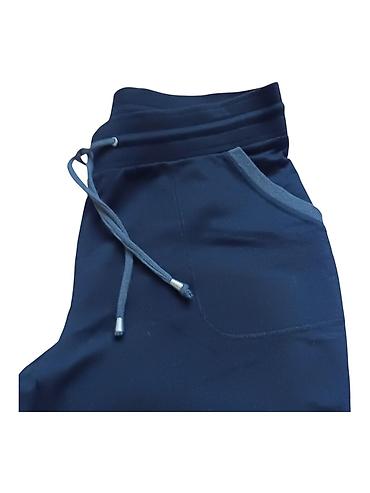 slim fit pantalone: Ženske trenerke/pantalone za slobodno vreme, crna boja, veličina xxl — 3