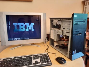 sporet na drva: Stari,retro IBM kompjuter,desktop racunar NetVista Nepoznato stanje