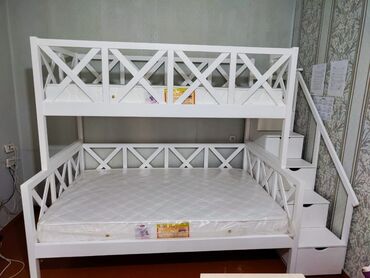 лестница детская: Двухъярусная кровать, Для девочки, Для мальчика, Б/у