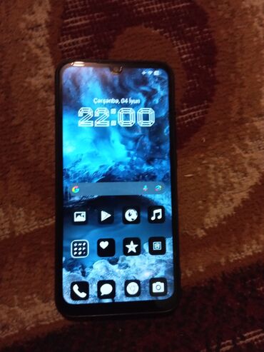 kondisioner 2 ci əl: Xiaomi Redmi Note 7, 64 GB, rəng - Göy, 
 Barmaq izi, Face ID