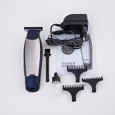 Trimmer Kemei 5021 - 60 Dəqiqə / 1 Sürət / Polad bıçaqlı / Göy rəng /