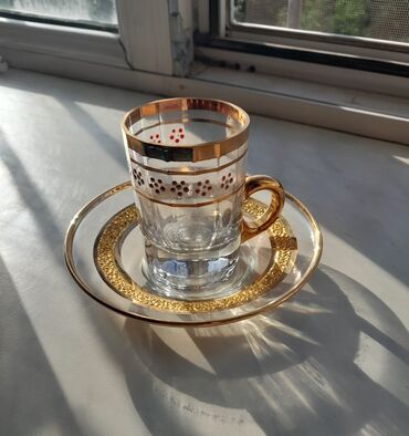 Çay dəstləri və servizlər: Çay dəsti, rəng - Qızılı, 6 nəfərlik, Çexiya lalafo.az -da Çay dəstləri və servizlər: Çay dəsti, rəng - Qızılı, 6 nəfərlik, Çexiya