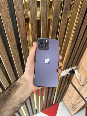 iphone da max: IPhone 14 Pro Max, 256 GB, Deep Purple, Simsiz şarj — 1
