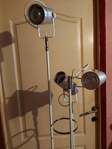 Rasveta: Retro prelepa podna lampa sa tri spotlight u stilu Safatti iz 60 — 6