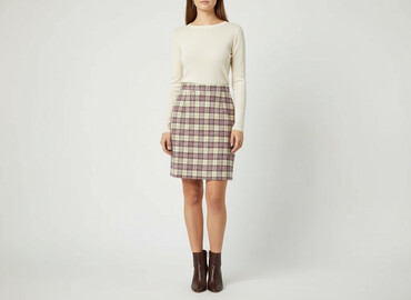 spódniczka z eko skóry czarne: Eastex, Women`s skirt, size 2XL