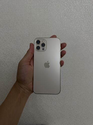 Apple iPhone: IPhone 12 Pro, Б/у, 128 ГБ, Золотой, Коробка, 83 %