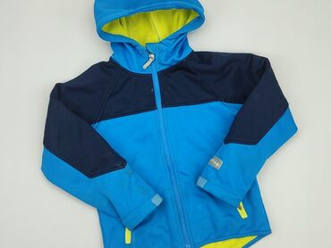 zimowe kurtki chłopięce: Transitional jacket, 5-6 years, 110-116 cm, condition - Good