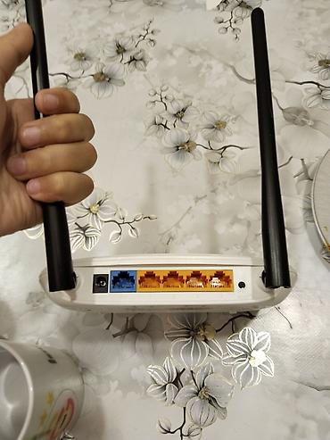 printer kabel: TP-Link Wi‑Fi router Xüsusiyyətlər: - 2 ədəd güclü xarici antena – ev — 2