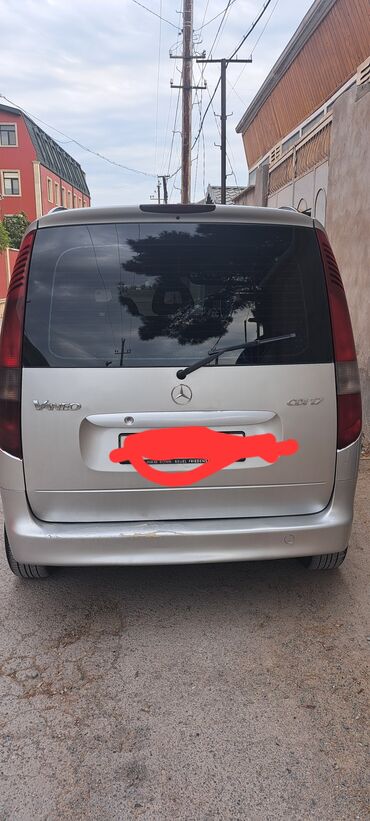 оригинальные запчасти на мерседес: Mercedes-Benz Vaneo: 1.7 l | 2002 il Van/Minivan