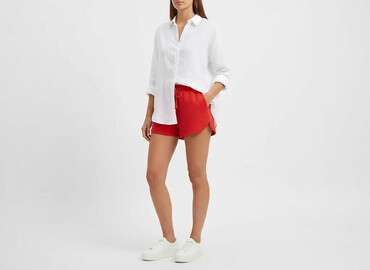 czerwone klapki nike: Primark, Shorts for women, size L