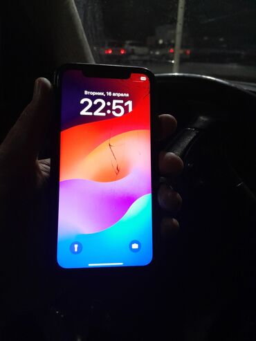 IPhone Xr, Б/у, 128 ГБ, Красный, Наушники, Зарядное устройство, Защитное стекло, 81 %