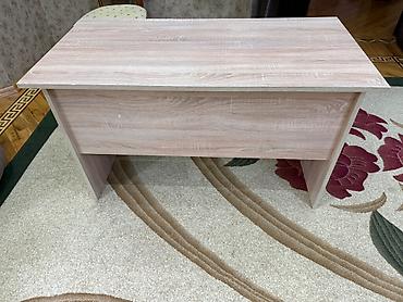 manıkur stolu: İş masası – ağac teksturalı laminat - Material: yüksək sıxlıqlı — 2
