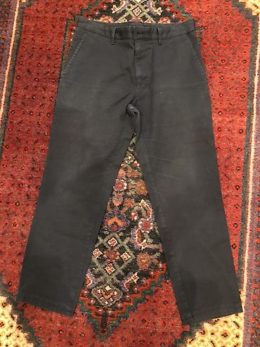 Kişi geyimləri: HUGO BOSS kişi şalvarı - Rəng: tünd boz/qaraya yaxın - Kəsim — 1