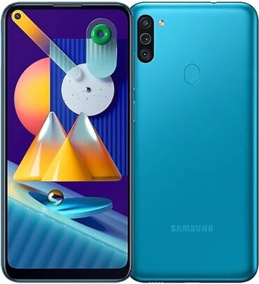 куплю тел: Samsung Galaxy M11, Б/у, 32 ГБ, цвет - Синий, 2 SIM