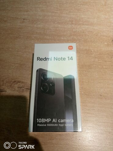 Redmi: Redmi, Redmi Note 14, Новый, 128 ГБ, цвет - Зеленый