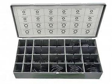 Ostali pribor i dodaci za alate: Set organizera sa O‑ring zaptivkama – komplet u metalnom stalku - — 11