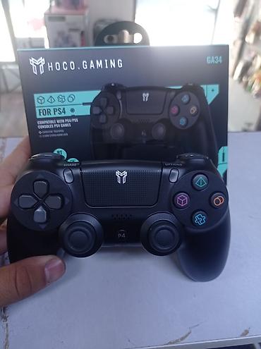 Техника жана электроника: Беспроводной геймпад HOCO.Gaming GA34 для PS4 - Совместимость: PS4 — 3