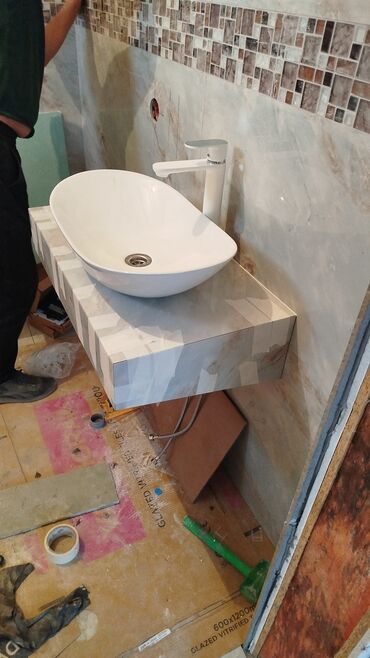 Другая сантехника: Кафел койобуз бардык турун кафелден ракавина жасайбыз — 7